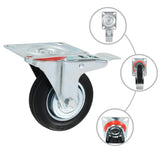 32 pcs Swivel Casters 100 mm 277965