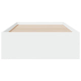 Bed Frame with Drawers without Mattress White 100x200 cm 3280419