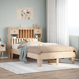 Bed Frame without Mattress 135x190 cm Solid Wood Pine 3308858