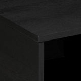 Coffee Table Black 80x50x40 cm Engineered Wood 4017652