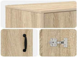 Electric Fireplace Sonoma 110 x 30 x 36.5 cm Engineered wood 8021025