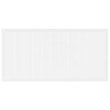 Garden Dining Table White 200 x 100 x 73 cm Poly Rattan 871690