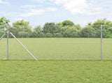 Hexagon Fence 1 x 50 m Galvanised steel Silver 42005718