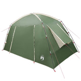 Cabin Tent with Roof Green 300 x 210 x 156 cm Polyester 42028510