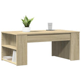 ZNTS Coffee Table Sonoma Oak 102x55x42 cm Engineered Wood 831855