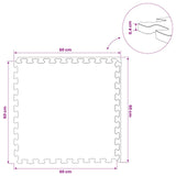 Floor Mats 24 pcs Grey 8.64 m EVA Foam 42040736