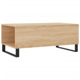Coffee Table Sonoma Oak 90x50x36.5 cm Engineered Wood 830815