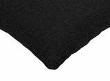 Cushion with Pillow HEERLEN 6 pcs Black Fabric 924936