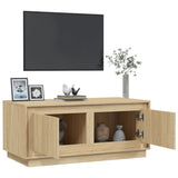 Coffee Table Sonoma Oak 102x50x44 cm Engineered Wood 819879