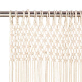 Macrame Curtain 140x240 cm Cotton 133874