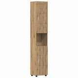 Bathroom Cabinet Set TULUM Artisan Oak 37 x 31.5 x 203 cm 880360