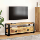 TV Cabinet 120x35x45 cm Solid Mango Wood 247402