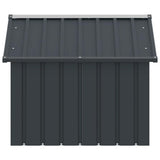 Dog House Anthracite 116,5x103x81,5 cm Galvanised Steel 171540