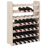 Wine Rack 67.5x25x87 cm Solid Wood Pine 4007559