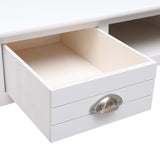 Writing Desk White 110x45x76 cm Wood 284155