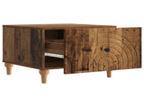 Coffee Table Old Wood 49 x 50 x 40 cm Engineered Wood 894283
