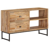 TV Cabinet Reclaimed Teak Wood 90x30x55 cm 246081