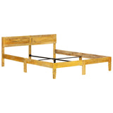 Bed Frame without Mattress Solid Mango Wood 180 cm 288433