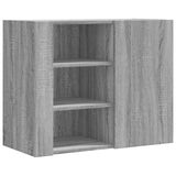 Wall Cabinet Grey Sonoma 75x35x60 cm Engineered Wood 848428
