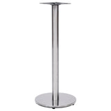 Bistro Table Leg Silver Stainless steel 45 x 107 cm Industrial 325440