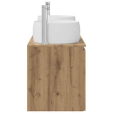 Bathroom Cabinet Set 3 pcs Artisan Oak 49.5 x 44.5 x 66 cm 3405726