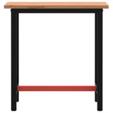 Workbench 80x55x81,5 cm Solid Wood Beech and Metal 3188903