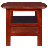 ZNTS Coffee Table Classical Brown 90x50x40 cm Solid Mahogany Wood 288871