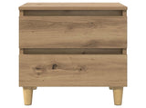 Bed Cabinets 2 pcs Artisan Oak 40 x 35 x 50 cm Engineered Wood 885671