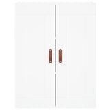 Highboard White 69.5x34x180 cm Engineered Wood 3199849