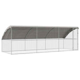 Chicken Cage 3 pcs Silver 600 x 200 x 200 cm Galvanised Steel 3368318