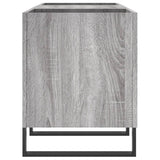 Record Cabinet Grey Sonoma 121x38x48 cm Engineered Wood 831690