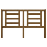 Bed Headboard Honey Brown 156x4x100 cm Solid Pine Wood 818828