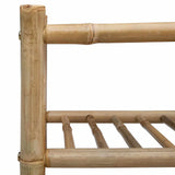 Shoe Rack with Shelf Natural 68 x 28 x 96 cm Bamboo 42028237