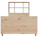 Bed Frame without Mattress 100x200 cm Solid Wood Pine 3323695