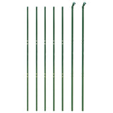 Wire Mesh Fence with Spike Anchors Green 2.2x10 m 154119