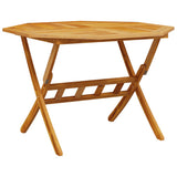 Folding Garden Table 110x75 cm Solid Wood Acacia 4004911