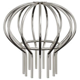 Gutter Leaf Guard 8 pcs Silver 75 mm Stainless Steel 42019387