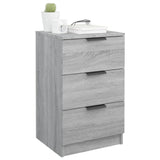 ZNTS Bedside Cabinet Grey Sonoma 40x36x65 cm 817053