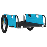 Bike Trailer Blue Oxford Fabric and Iron 94177