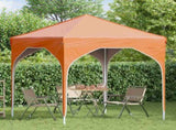 Pop-up Party Tent 194 x 194 x 245 cm Orange 42019822