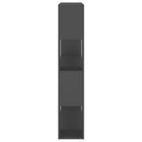 Book Cabinet Room Divider Grey 100x24x124 cm 809190