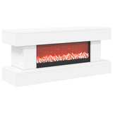 Electric Fireplace White 100 x 30 x 44 cm Engineered wood 8020776