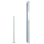 Retractable Side Awning 140 x 300 cm Blue 45355