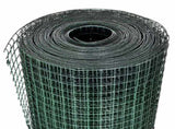 Chicken Wire Fence Galvanised with PVC Coating 25x1 m Green 140439