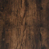Desk Smoked Oak 100x55x75 cm Engineered Wood 823029