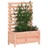 Garden Planter with Rack 79x39.5x114 cm Solid Wood Douglas 832524