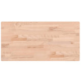 Basin Shelf Wall Mounted Steel and Solid Wood Beech 3302355