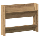 Shoe Cabinet 2 pcs Artisan Oak 81 x 18 x 60 cm Engineered Wood 875025