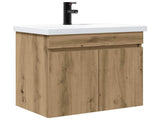 Bathroom Vanity Unit with Tap Artisan Oak 61 x 40 x 74.5 cm 889544