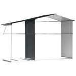 Garden Shed Anthracite 277x192.5x179 cm Galvanised Steel 3188292